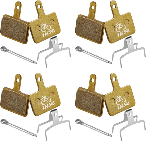 Miniatura 14 de Zacro 2/4 Pairs Bike Brake Pads, Ceramic Bicycle Disc Brake Pads Fit for Tektro Shimano TRP Deore Br-M575 B01s Mt200 M525 M515 T615 T675 M505 M495
