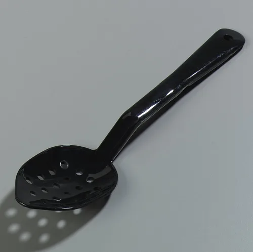 Miniatura 9 de Carlisle FoodService Cucharas para servir, utensilios de cocina perforada de policarbonato perforado de 11 pulgadas, resistente al calor de 212 °F