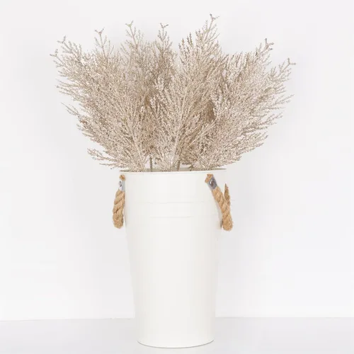 Miniatura 7 de Tallos con Purpurina de Navidad 24 piezas Ramas de Pino Artificial para Adornos de Árbol de Navidad, Rellenos, Corona de Navidad DIY, Manualidades