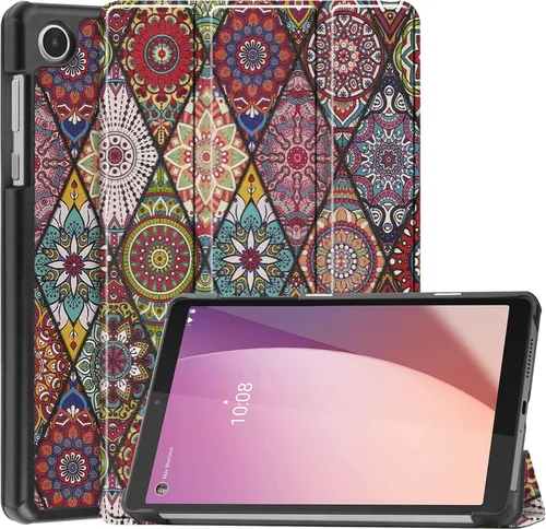 Gylint Funda para Lenovo Tab M8 4ª generación 2023, plegable folio ultrafina de piel sintética con soporte para Lenovo Tab M8 4ª generación TB-300FU