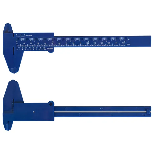 Miniatura 4 de Ultrassist Pinza Vernier de plástico (2 unidades), mini pinza de plástico de 5.906 in para estudiantes de escuela, herramientas de medición