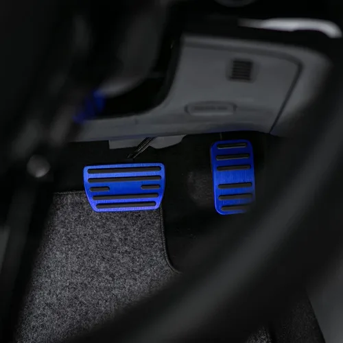 Miniatura 6 de CKE Compatible con Honda Civic CRV Odyssey Pilot Passport Ridgeline Insight Accesorios para pedales de coche deportivo, fundas para pedal de freno