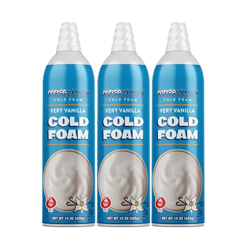 Miniatura 10 de Coffee Toppers Cold Foam Mocha 15 onzas (paquete de 3), Be Your Own Barista, Kosher