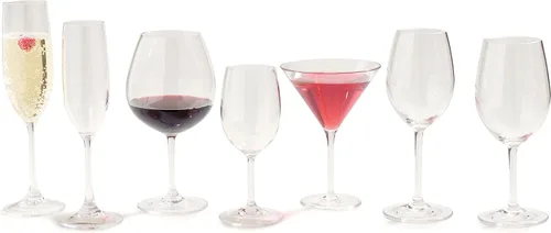 Miniatura 9 de Carlisle FoodService Products Alibi - Copa de vino para restaurantes, catering, cocinas, plástico, 8 onzas, transparente