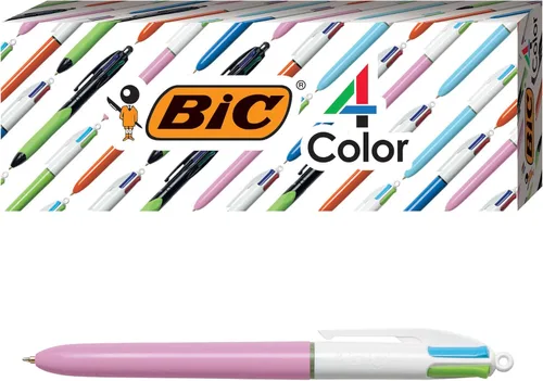 Miniatura 8 de BIC Bolígrafo retráctil Pro de 4 colores, surtido, paquete de 3