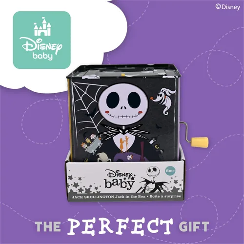 Miniatura 5 de Kids Preferred Disney Baby The Nightmare Before Christmas Jack Skellington - Juguetes musicales clásicos para bebés y niños pequeños