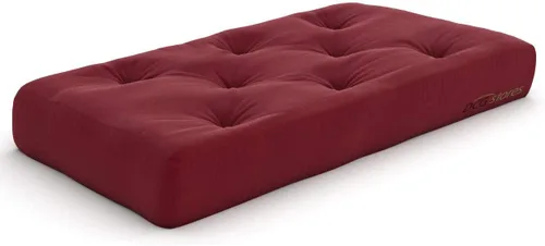 Miniatura 16 de Nirvana Futons Colchón de futón completo de 6 pulgadas, sarga azul marino, fabricado en Estados Unidos Azul marino (Navy Twill)