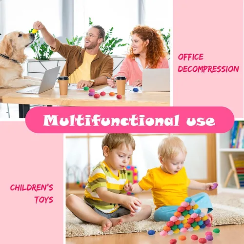 Miniatura 6 de Civaner 60 unidades de bolas de estrés cerebral a granel Squishy en forma de cerebro juguete de estrés PU Mano Ejercicio muscular bola de presión