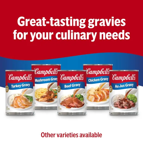 Miniatura 6 de Campbell's Gravy de Pavo, Lata de 10.5 Oz