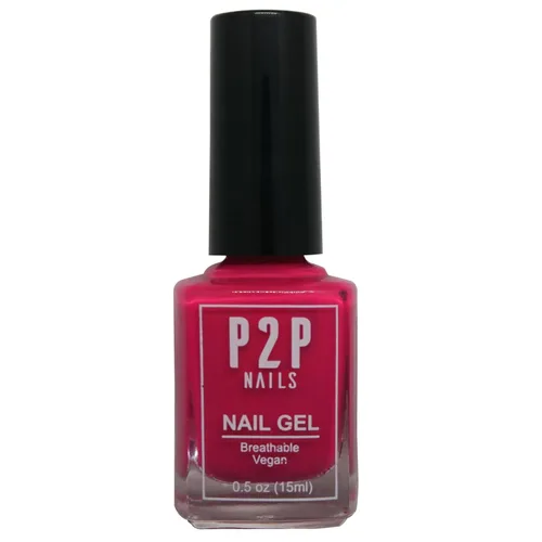 Miniatura 15 de P2P Nails Esmalte de uñas en gel vegano rosa – Esmalte de uñas de secado rápido – Gel de uñas de textura suave en colores vibrantes – Esmalte en gel