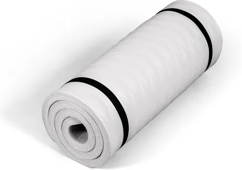 Tone Fitness Esterilla de yoga de 1 pulgada de grosor | Alfombrilla de ejercicio antideslizante de alta densidad con correa de transporte para yoga,