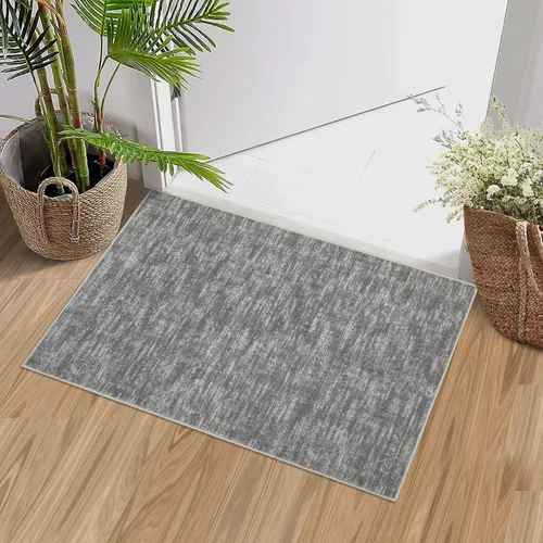 Miniatura 38 de RUGSREAL Alfombra lavable a máquina de 2 x 8 pies, para pasillo, entrada, contemporánea, color liso, alfombra de pasillo moderna para interiores