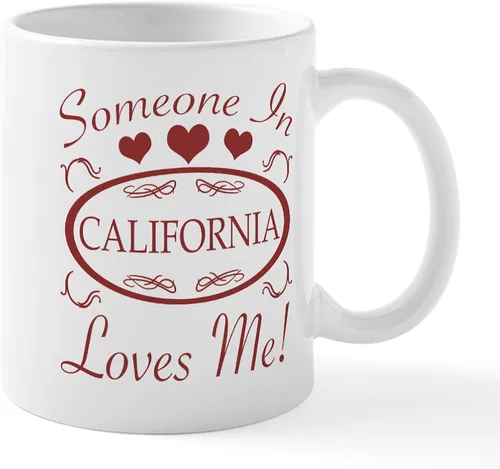 Miniatura 77 de CafePress Taza de café de cerámica de 11 oz (11.0 fl oz) de San Francisco Blanco - Taza San Francisco