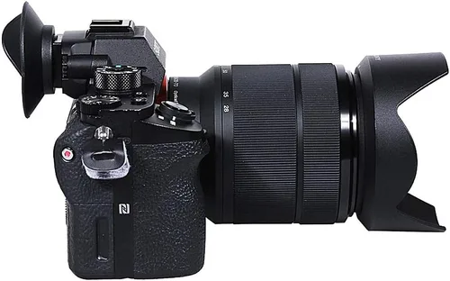 Miniatura 9 de Visor de ocular ovalado para cámara giratoria para Sony A9II A7RIV A7RIII A7RIII A7RII A7RII A7SII A7II A7II A7 A7S A7R Mark IV III II A7M3 A9 A58