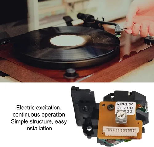 Miniatura 3 de ViaGasaFamido Lente óptica de la captación del reemplazo de la cabeza óptica del solo canal para el reproductor de CD VCD Reparación de piezas