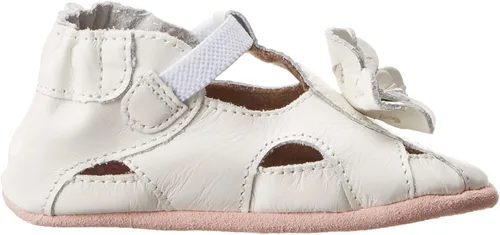 Miniatura 6 de Robeez Unisex-Niño White Pretty Pansy Soft Sole-K