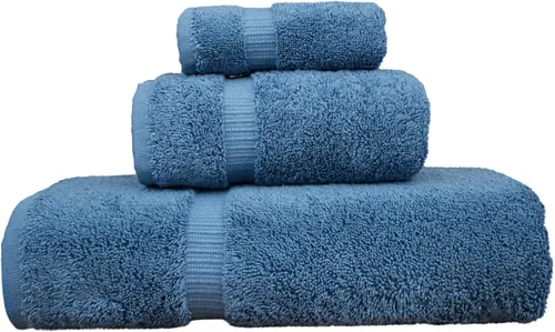 Miniatura 49 de Colección de calidad de hotel y spa, altamente absorbente y de secado rápido, 100% algodón turco, 750+ GSM, toallas ecológicas, toallas con borde