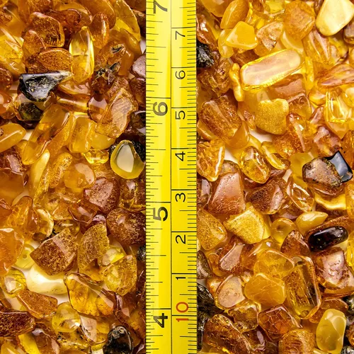 Miniatura 4 de Piedras ámbar pulidas y crudas 100% naturales del Báltico Chips Resina Ambar Piedra para manualidades de joyas y cuentas sueltas (sin agujeros)