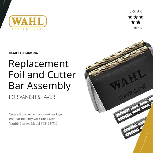 Miniatura 2 de Wahl Professional Vanish - Cabezal de aluminio y barra de corte, accesorios de afeitadora de alto rendimiento