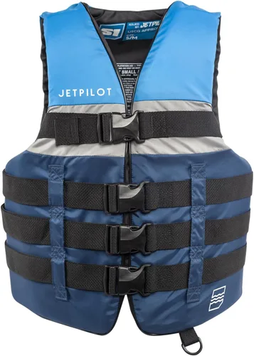 Miniatura 7 de Jet Pilot S1 - Chaleco de nailon CGA Wakeboard para hombre Neón