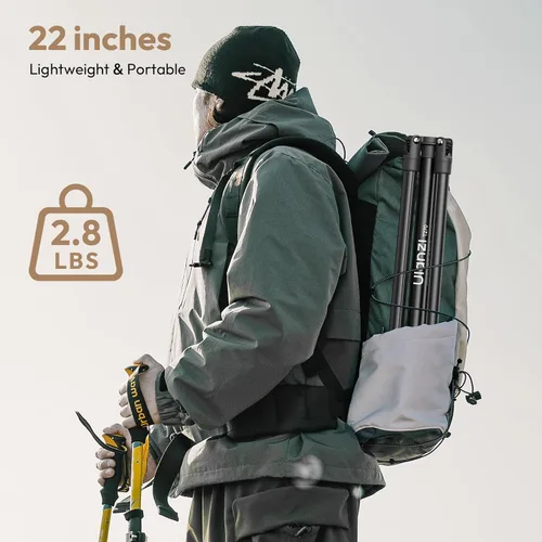 Miniatura 5 de ULANZI T270 Soporte de Luz - Soporte de Luz Ajustable de 270cm/8.8FT para Fotografía, Trípode de Iluminación de Estudio Portátil de Aluminio