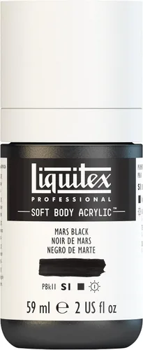 Miniatura 19 de Liquitex Professional Soft Body - Pintura acrílica, botella de 2 onzas (59 ml), blanco titanio Titanio Blanco