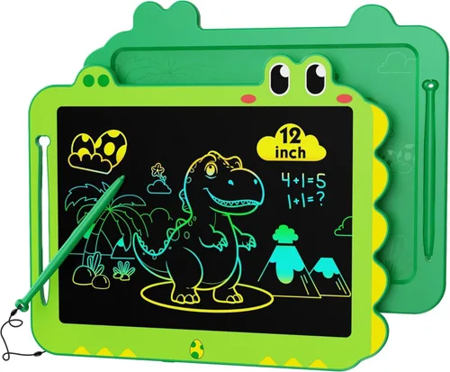Miniatura 8 de Tableta de escritura LCD de 8.5 pulgadas para niños, juguetes de unicornio regalos para niñas de 3 a 5 años, juguete educativo de viaje, regalo