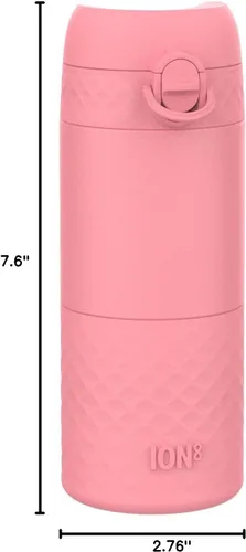 Miniatura 11 de ION8 - Taza de viaje aislada, 360 ml/12 oz, a prueba de derrames, triple bloqueo de seguridad, sin derrames en tránsito, cubierta higiénica, fácil