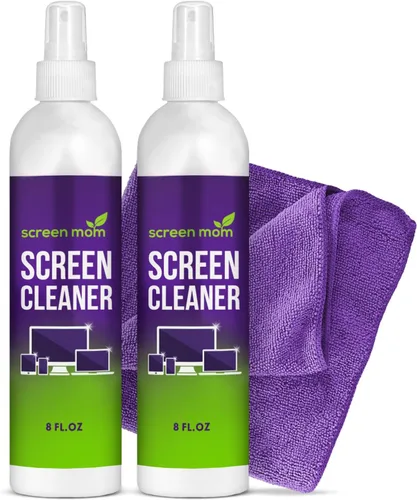 Miniatura 8 de Screen Mom Kit de limpieza de pantalla para TV LED y LCD, monitor de computadora, teléfono, computadora portátil y pantallas de iPad, incluye