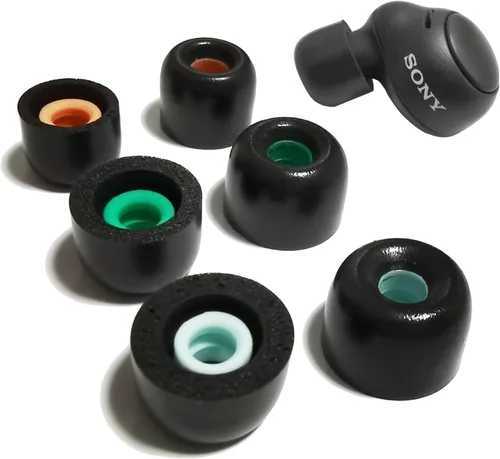 Luckvan Auriculares de espuma viscoelástica para Sony WF-C500/LinkBuds S Auriculares Consejos Sony WF-1000XM4/1000XM3 WF-1000XM5 WF-XB700 WI-1000X