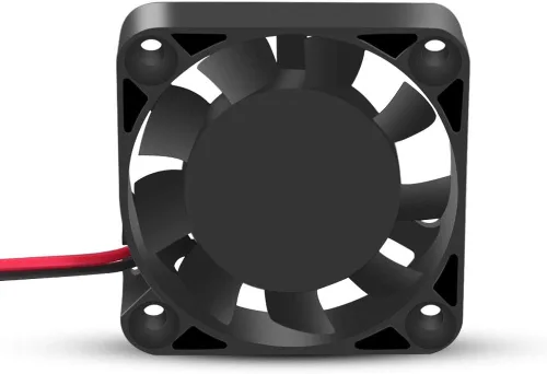 Miniatura 4 de UMLIFE Ventilador de enfriamiento de impresora 3D de 1.575 in x 1.575 in x 0.394 in, ventilador de ventilador de rodamiento de aceite DC 12V