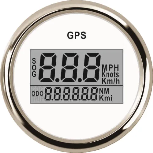 Miniatura 10 de Kit de velocímetro GPS digital garantizado ELING para coche, barco, motocicleta con retroiluminación roja de 2" (52mm) 12V 24V