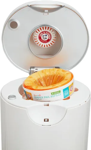 Miniatura 2 de Munchkin® Arm & Hammer - Anillos de repuesto para cubos de pañales, capacidad para hasta 272 pañales para recién nacidos, 1 paquete