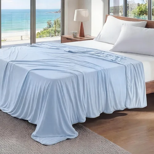 Miniatura 20 de Bedsure - Manta refrescante para personas que tienen calor al dormir, para habitación de niñas y niños, cobija fresca, ropa de cama ligera
