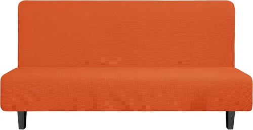Miniatura 32 de Easy-Going - Funda elástica para futón, cubierta para sofá cama sin brazos, protector de muebles sin reposabrazos con parte inferior elástica