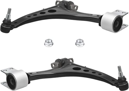 Miniatura 13 de TUCAREST 2 piezas K80354 K80355 izquierdo derecho delantero inferior brazo de control y rótula conjunto compatible con Bu-ick Lucerna 2006 2007 2008