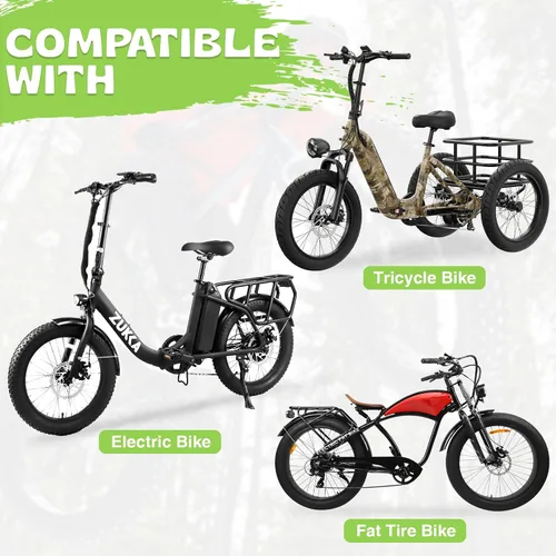 Miniatura 7 de Juego de 1/2 neumáticos gruesos para bicicleta eléctrica de 20 x 4.0 pulgadas, 98-406 30 TPI neumático resistente con banda de rodadura Negro-1