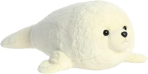 Miniatura 10 de Aurora® Adorable animal de peluche Super Flopsie™ Paint™, facilidad lúdica, compañeros atemporales, color marrón, 27 pulgadas