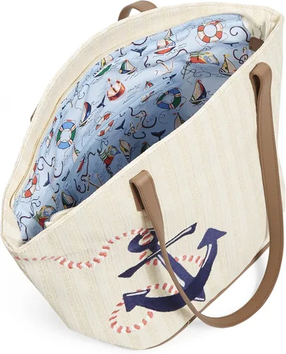Miniatura 3 de Vera Bradley Bolso tote de paja para mujer
