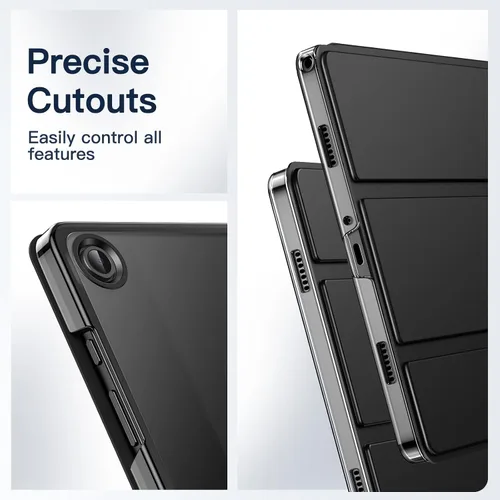 Miniatura 7 de JETech Funda para Samsung Galaxy Tab A9+ / A9 Plus de 11 pulgadas 2023, funda protectora delgada y translúcida trasera de tres pliegues para tablet