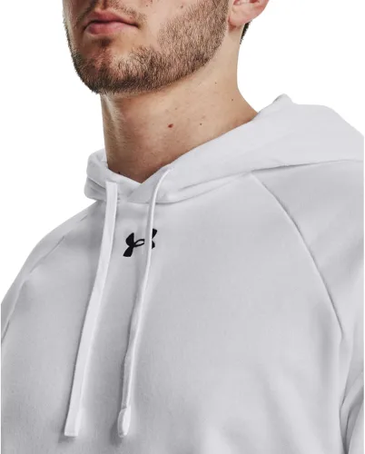 Miniatura 4 de Under Armour Rival - Sudadera ajustada de vellón con capucha, para hombre