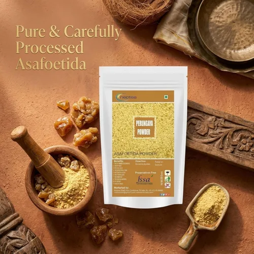 Miniatura 6 de Neotea Asafoetida Powder Pure Hing Heeng Spice Auténtico ingrediente de cocina indio Potenciador de sabor aromático Masala natural