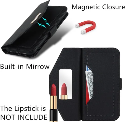 Miniatura 2 de Funda cruzada para Samsung Galaxy A53 5G con correa de cordón ajustable, soporte para tarjeta de crédito de 6.3 pulgadas, bolso de mano de piel