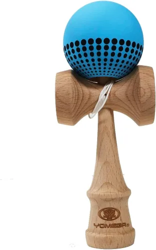 Miniatura 5 de Yomega Pro Model Kendama - El tradicional juego de habilidades japonés para lanzar y atrapar con pintura de goma para facilitar el juego de Negro