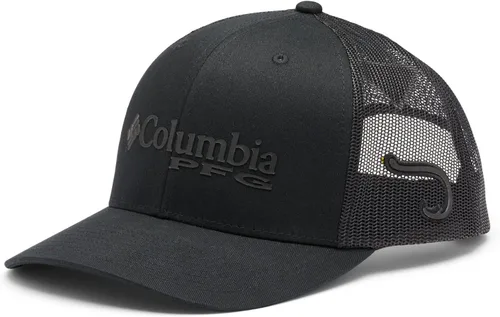 Miniatura 318 de Columbia - Gorra de malla con bandera con árboles unisex para adultos, corona alta