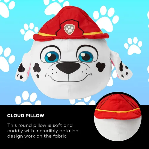 Miniatura 5 de Northwest Paw Patrol, Marshall - Almohada ultra elástica 3D de nube, 11 pulgadas, 1 unidad (paquete de 1)