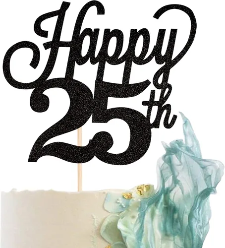 Miniatura 36 de 1 paquete de decoración para pastel de 12 años, purpurina negra número 12, doce cumpleaños, decoración para felicitaciones a 12 años de edad, 12