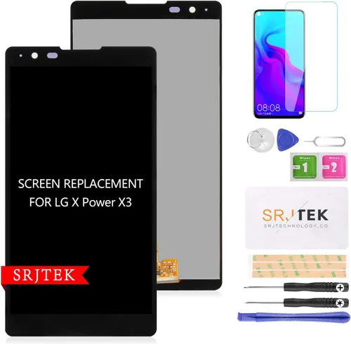 Reemplazo de pantalla para LG X Power -SRJTEK Pantalla LCD para LG X3 K210 K220 K450 US610 LS755 K6P K220DS K212 xpower táctil digitalizador