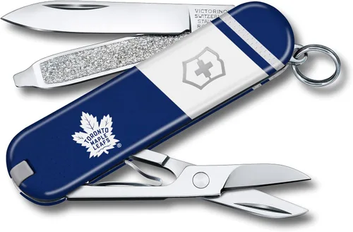 Miniatura 13 de Cuchillo del Ejército Suizo Victorinox Classic SD - Cuchillo de bolsillo compacto de 7 funciones de fabricación suiza con hoja pequeña