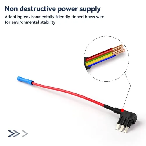 Miniatura 4 de Grifo de fusible para añadir un circuito para automóvil, 3 clavijas, 32 V, 5A-30 A, adaptador de fusible para agregar un circuito, adaptador